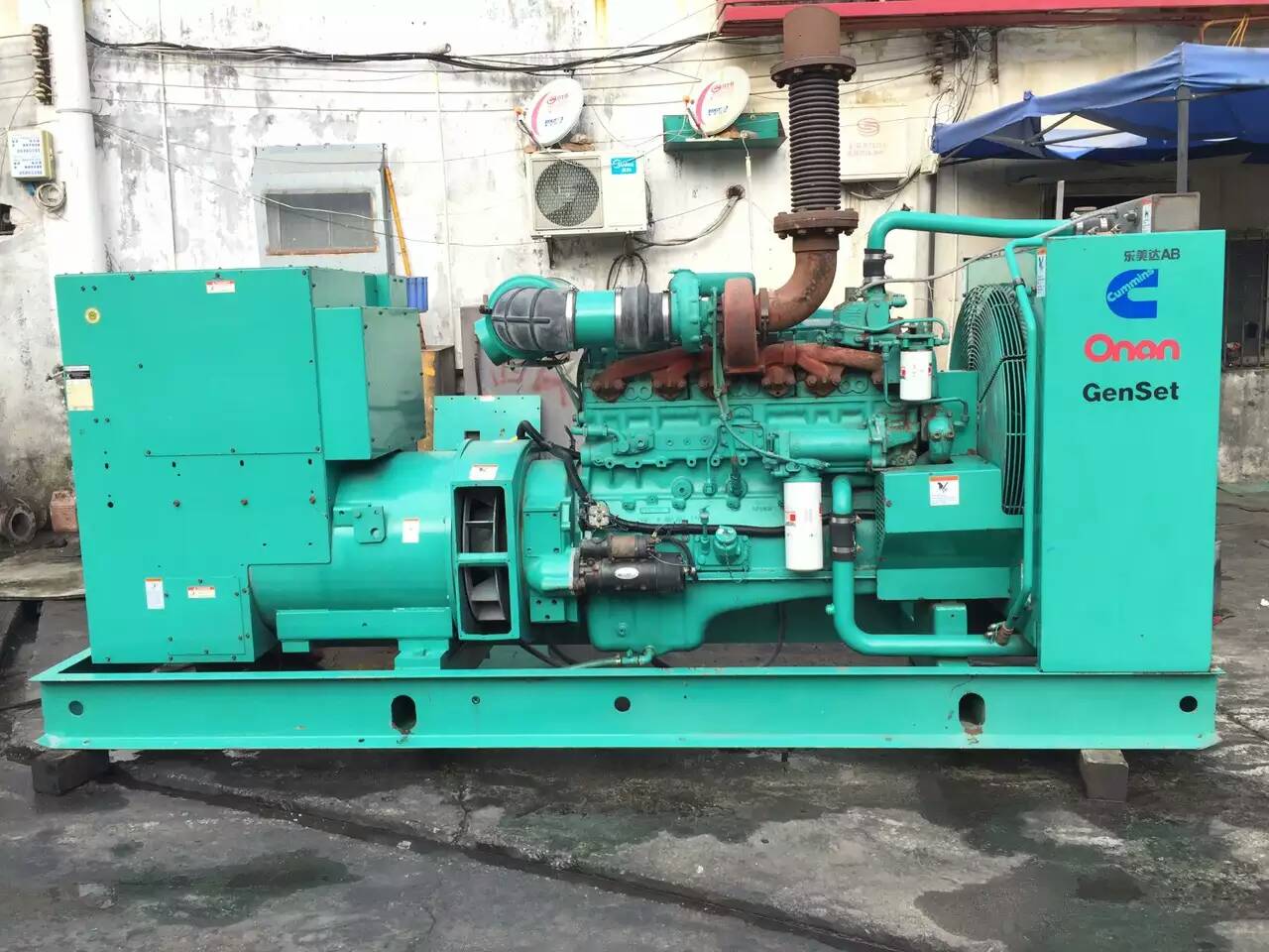 蓝田租赁发电机-柴油发电机不正常冒烟的原因